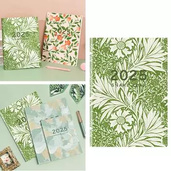 Ежемесячный планировщик 2025 года, блокнот для планирования в формате Letter, бюджетные блокноты 8x11,2 дюйма, мягкий переплет, блокнот для планирования, 24 листа, с датой 1