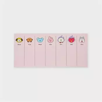 Еженедельные поздравления с сезоном Line Friends BT21