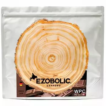 EZOBOLIC Сывороточный протеин 3 кг со вкусом шоколада из специализированного магазина протеинов из Хоккайдо EZOBOLIC отечественного производства [порция 25,2 г]