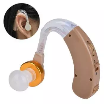 F168 Отличный усилитель звука для ушей, высокая четкость, долговечность, легко носить абрикосовый