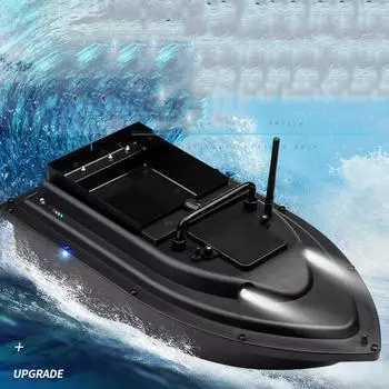 F18 Гнездовая лодка 500 метров Рыболовная наживка Отправка крючка Лодка Беспроводной интеллектуальный пульт дистанционного управления Круизная лодка с фиксированной скоростью 5200mAh