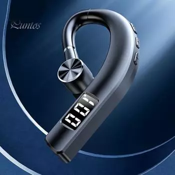 F19 Bluetooth-совместимые наушники-вкладыши с шумоподавлением, беспроводные наушники-вкладыши с микрофоном для вождения чёрный