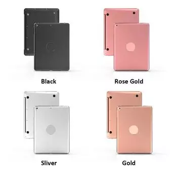 F19B чехол для смарт-клавиатуры с откидной крышкой, чехол с беспроводной клавиатурой BT для iPad Air 1 2 5 6 Pro 9,7 розового золота