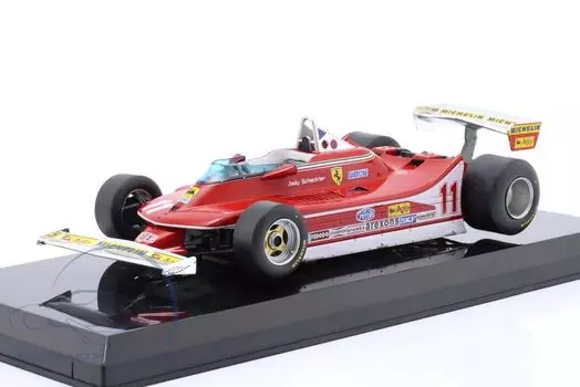 F1 JODY SCHECKTER Mini Car Ferrari 312T4 JODY SCHECKTER World Champion 1979 Blister Pack Product 1/24 [Товар]