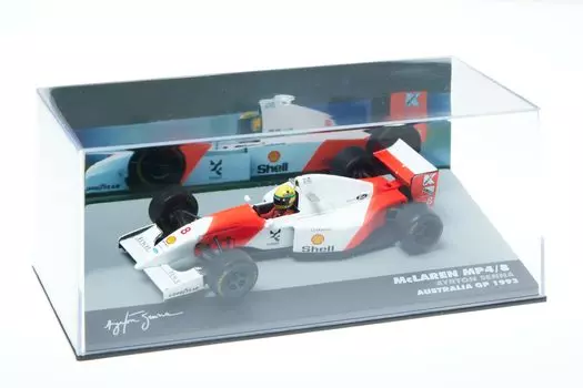 F1 Mini Car Australian GP 1993 Ayrton Senna MCLAREN Ford AYRTON SENA Winner 1/43 [McLaren MP4/8] [Предмет]