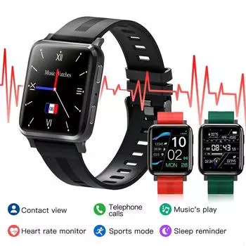 F30 Music Watch, совершать и принимать телефонные звонки, спортивный браслет, Bluetooth-наушники, аудиосистема, автомобильный смарт-браслет чёрный