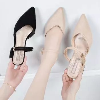 f54Белые босоножки на высоком каблуке для лета, узкий каблук, винтажный квадратный носок, лаконичные женские босоножки для вечеринки, желтые, гладиаторские 3 чёрный