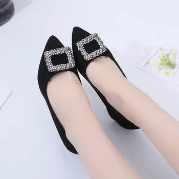 f54Sexy High Heels Women Pumps Pointe Shoes 2024 Весна Женские Туфли На Квадратном Каблуке Женские Туфли На Высоком Каблуке 2024 Новинка 4 красный