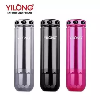 F5 Беспроводная машина для татуировок OLED-дисплей Бесщеточный мотор Машины для перманентного макияжа розовый