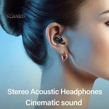 F911 Беспроводные наушники-вкладыши Безбарьерные высококачественные эргономичные Bluetooth-совместимые 5.0 Мини-невидимые настоящие беспроводные стереонаушники для вождения чёрный