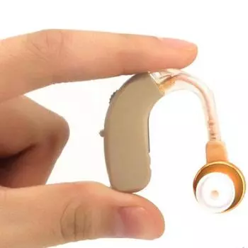 F-138 Мини-устройство с регулируемой громкостью звука, усилитель голоса, улучшение слуха для пожилых людей, глухих, больных СПИДом