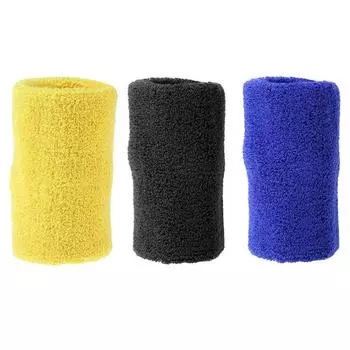 #F 1 пара повязка на голову полотенце повязка на руку тренажерный зал спортивные теннисные напульсники поддержка запястья чёрный