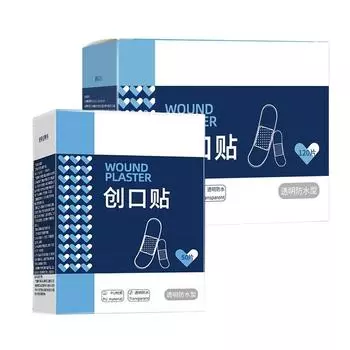 #F 50/120 шт. прозрачные пластыри, водонепроницаемые полоски для ран, первая помощь, экстренная помощь 50 pcs