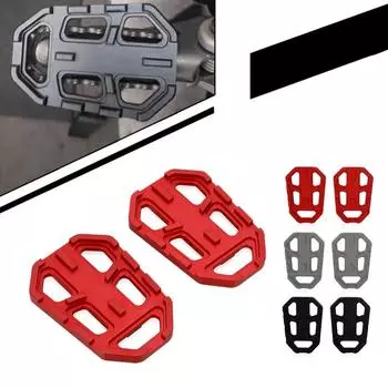 F 750 850 1200 GS Motorcycle G310gs Billet Wide Foot Pegs Pedals Rest Footpegs FOR BMW G310GS F750GS F850GS R1200GS Accessories чёрный