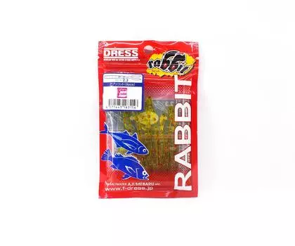F Dress Soft Lure Rabbit 2,3 дюйма, 8 шт. в упаковке, абрикосовый (3156)