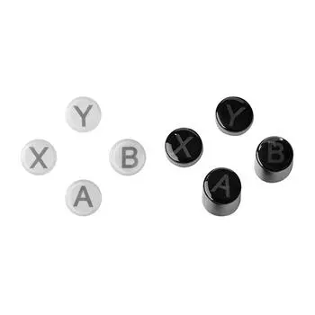 #F Keycaps Сменные кнопки геймпада для Gulikit Handle KingKong 2 Pro NS08 NS0 белый