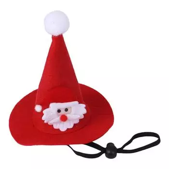 #F Милый костюм для собаки, моющийся, для кошек, фотореквизит, многоразовый головной убор для рождественских праздников