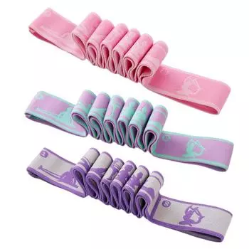 #F Многофункциональный ремень для йоги, фитнес-упражнения, тянущий ремень, 8 сеток для йоги, пила gray