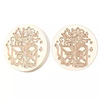 #F Огнестойкая краска Печать латунная головка Пригласительная открытка Восковая печать для украшения свадебной открытки SG04