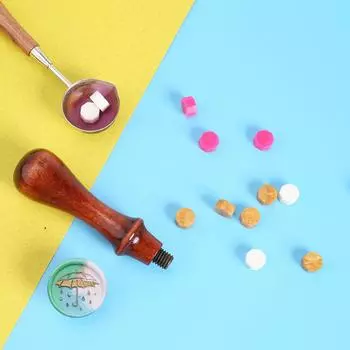 #F Огнестойкая краска Печать латунная головка Пригласительная открытка Восковая печать для украшения свадебной открытки SG04