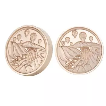 #F Огнестойкая краска Печать латунная головка Пригласительная открытка Восковая печать для украшения свадебной открытки SG04