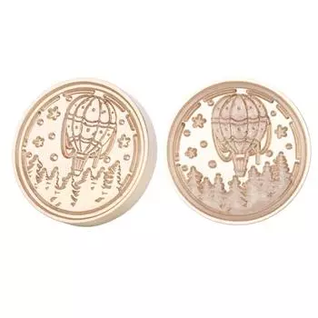 #F Огнестойкая краска Печать латунная головка Пригласительная открытка Восковая печать для украшения свадебной открытки SG04