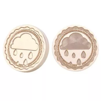 #F Огнестойкая краска Печать латунная головка Пригласительная открытка Восковая печать для украшения свадебной открытки SG04