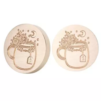 #F Огнестойкая краска Печать латунная головка Пригласительная открытка Восковая печать для украшения свадебной открытки SG04