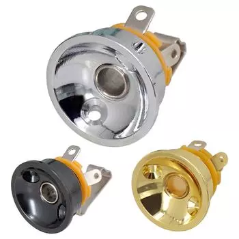 #F Professional TL Jack Plate Holder Гитарные электророзетки Jack Plate Holder серебряный