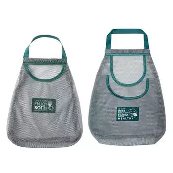 #F Сумка для хранения фруктов и овощей Портативный кухонный органайзер для картофеля с чесноком Single layer