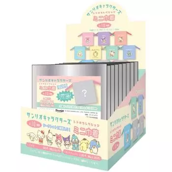 Фабричный мини-мешочек на шнурке Sanrio Ретро Одинарный Синий x x D12см T s (10 кусочков) SR-5530191 Прибл.. В7.5 Ш7.9 синий