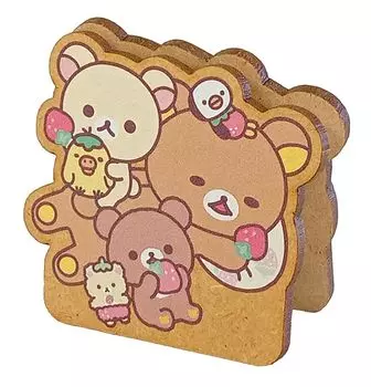 Фабрика Нагано Rilakkuma Korilakkuma Подставка для заметок Ichigo Naichi RK630S Ш62 x В57 x Г26 мм и