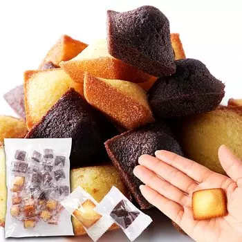 Фабрика Tennen Seikatsu Petit Financier Petit Chocolate Financier Индивидуально упакованные западные сладости Закуски Сладости по выгодной цене Подарочный набор 55 и (30