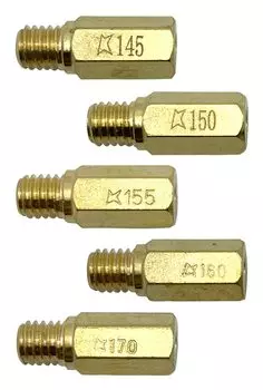 Fabulous-do General Purpose Keihin Keihin OKO KOSO Carburetor Main Jet 145 150 155 160 170 Set of 5 145-170_Set of 5