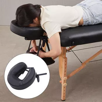 Face Cradle with Pillow for Massage Table Comfort Aluminum Alloy Frame Home Salon Sturdy