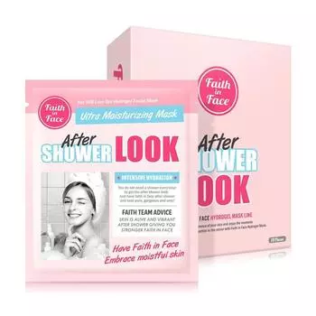Face in Face After Shower Look Hydrogel Mask Pack, 10 sheets, 1 pack