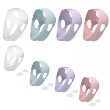 Face Lifting Ice Mask Chin Jaw Strap Hook and Loop Fastener Facial Care Tool One Size