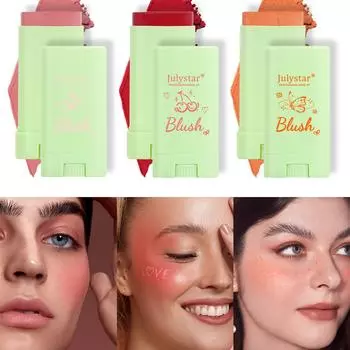 Face Natural Matte Blush Balm Экспансивный глянцевый блеск и румяна-стик