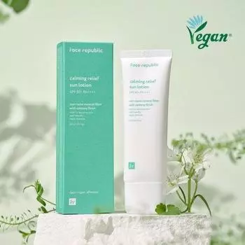 FACE REPUBLIC Успокаивающий солнцезащитный лосьон 50мл