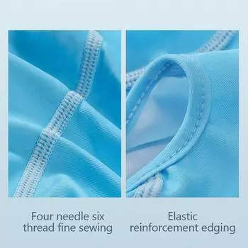 Facekini Плавание Солнцезащитная Маска Шапочка Для Плавания Мужская И Женская Защита Лица От УФ-лучей