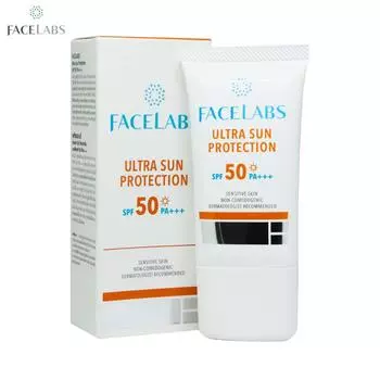 FACELABS Ultra Sun Protection SPF 50 PA+++, некомедогенно, рекомендовано дерматологами, 20 мл. - Уход за кожей 20 ml.