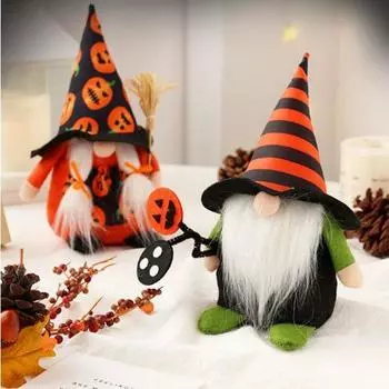 Faceless Faceless Old Man Ornament Cartoon Gnome Ornament Halloween Old Man Festival Gift style 1