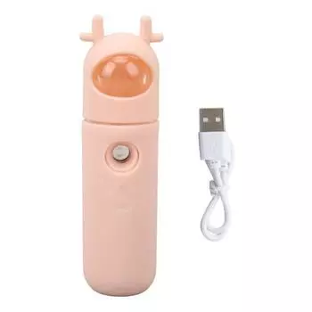 Facial Mister Handheld 18ML Water Tank Nano Mist Sprayer for Outdoor Travel Camping Hiking Deer Deer