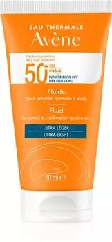 facial sunscreen fluid SPF 50+ TU прозрачный
