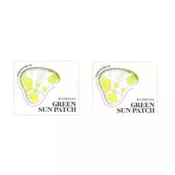 Facial UV protection sun patch transparent cooling moisture gel 4 packs, 16g, 2 sets
