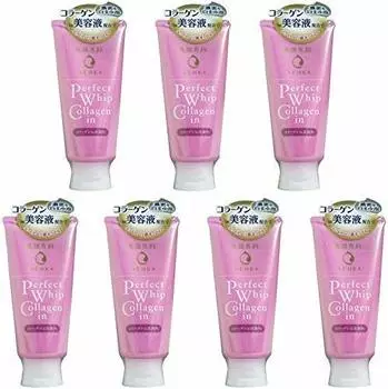 Facial Wash Senka Perfect Whip Collagen in 120g [Bulk purchase] [x7 pieces]