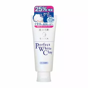 Facial Wash Senka Perfect White Clay Increased 150g 25%