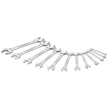 Facom Wrench Set Thin Hinged Double End Spanner Set Metric Open End Wrench Set FACOM 12pc. 44.JE12