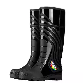 Factory Direct Unisex Waterproof Rubber Mud-Proof Rain Boots Neoprene Boots 40 чёрный