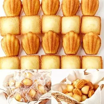 Factory Moist Petit Financier Fluffy Petit Madeleine 50 температура доставка 50 штук 55 и штук/комната